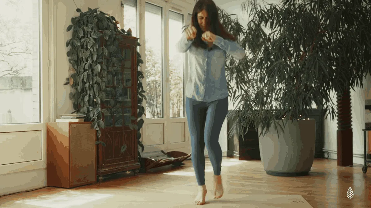 Rituel Corps “Je cours en donnant des coups de poing”