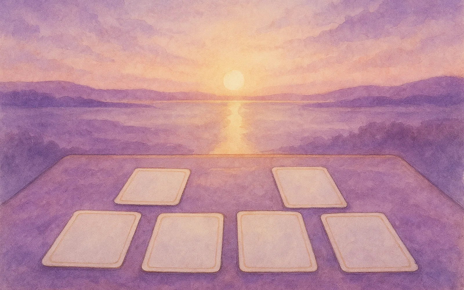 Un horizon qui s'ouvre au lever du jour