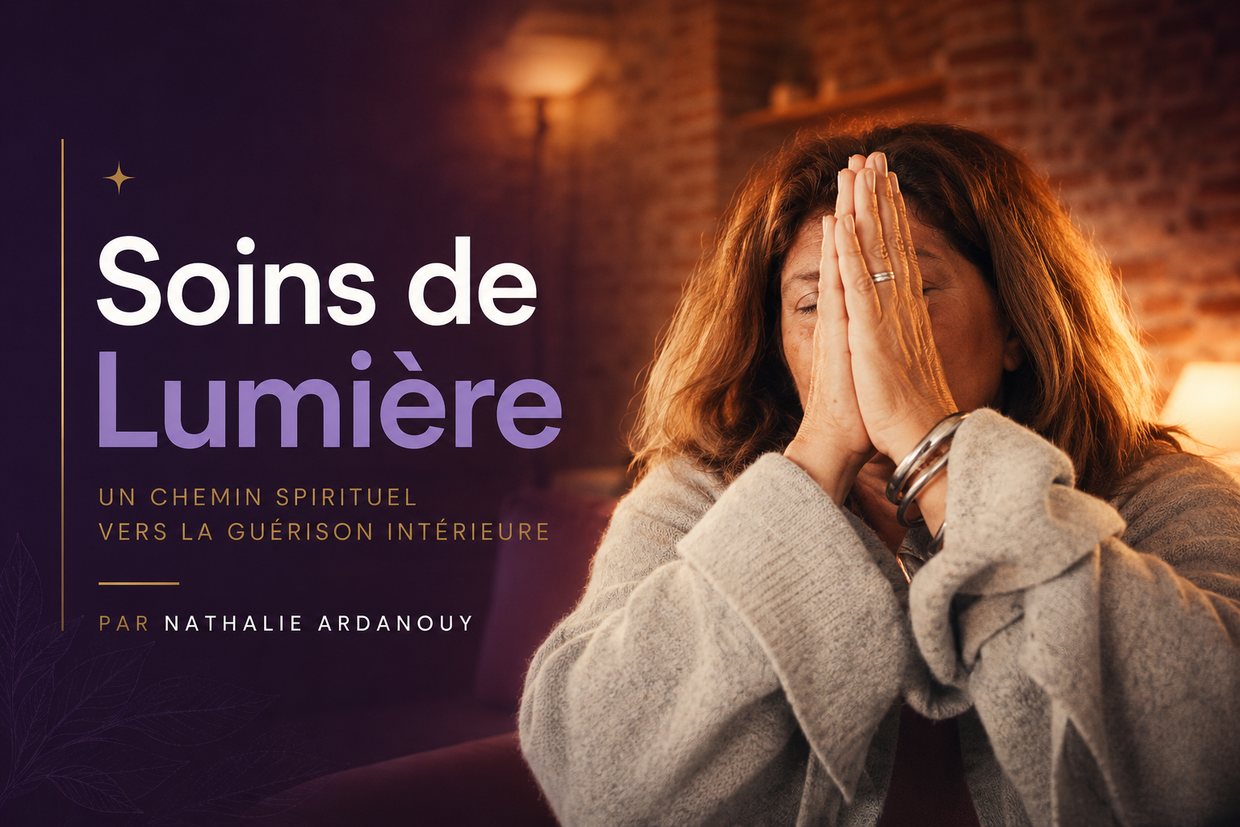 Soins de Lumière, un chemin spirituel vers la guérison intérieure, par Nathalie Ardanouy