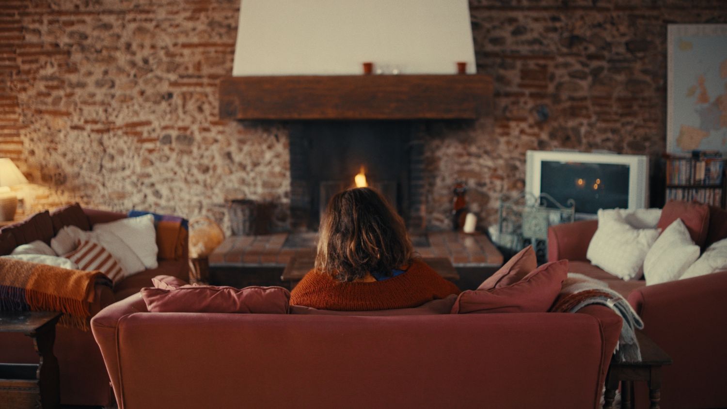 Intérieur chaleureux et apaisant, propice à l’intériorité